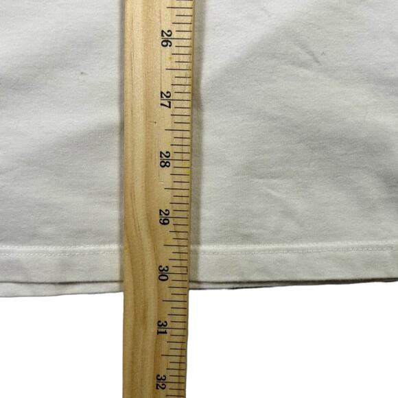 Neil Barrett No Unauthorised Access Mens M White Made in Italy Loose Fit - Picture 5 of 8